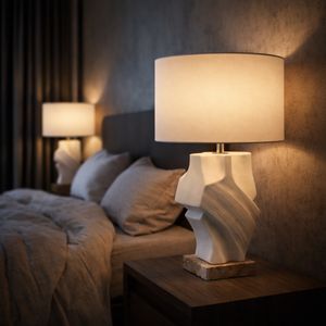 BREESHAW IVORY LAMP 27 (IN) 13