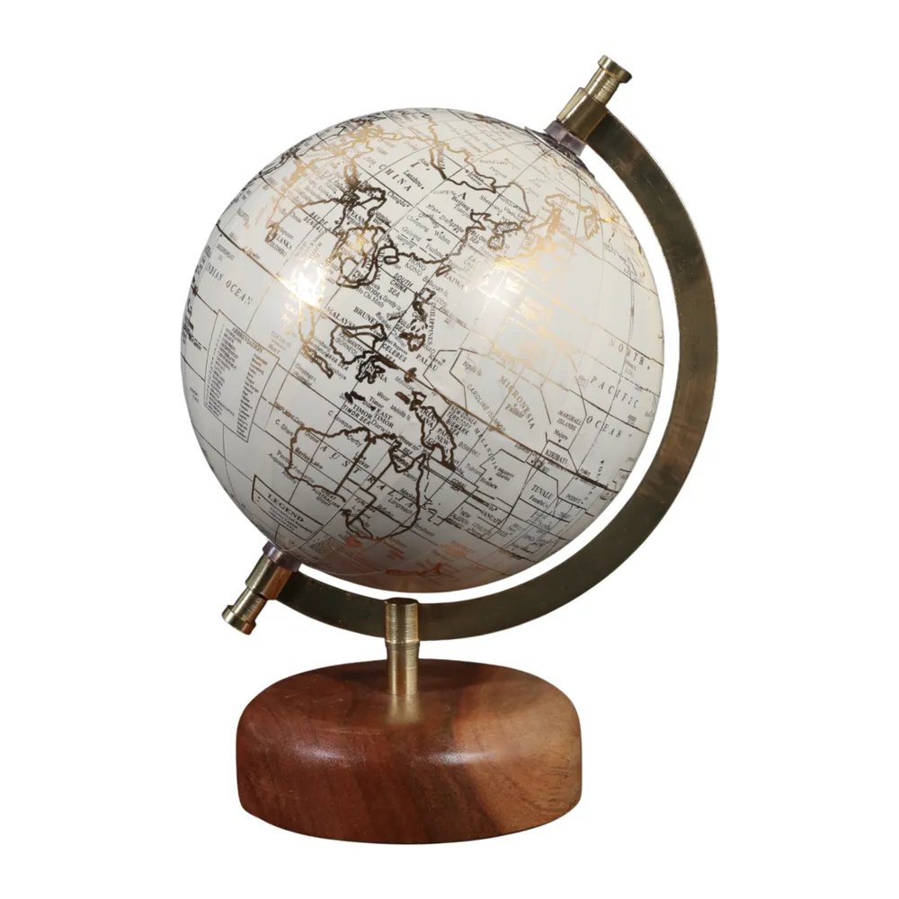 INGRIDDALE WHITE GLOBE 10 (IN)