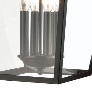 Main Street 23'' High 4-Light Outdoor Sconce - Black 3