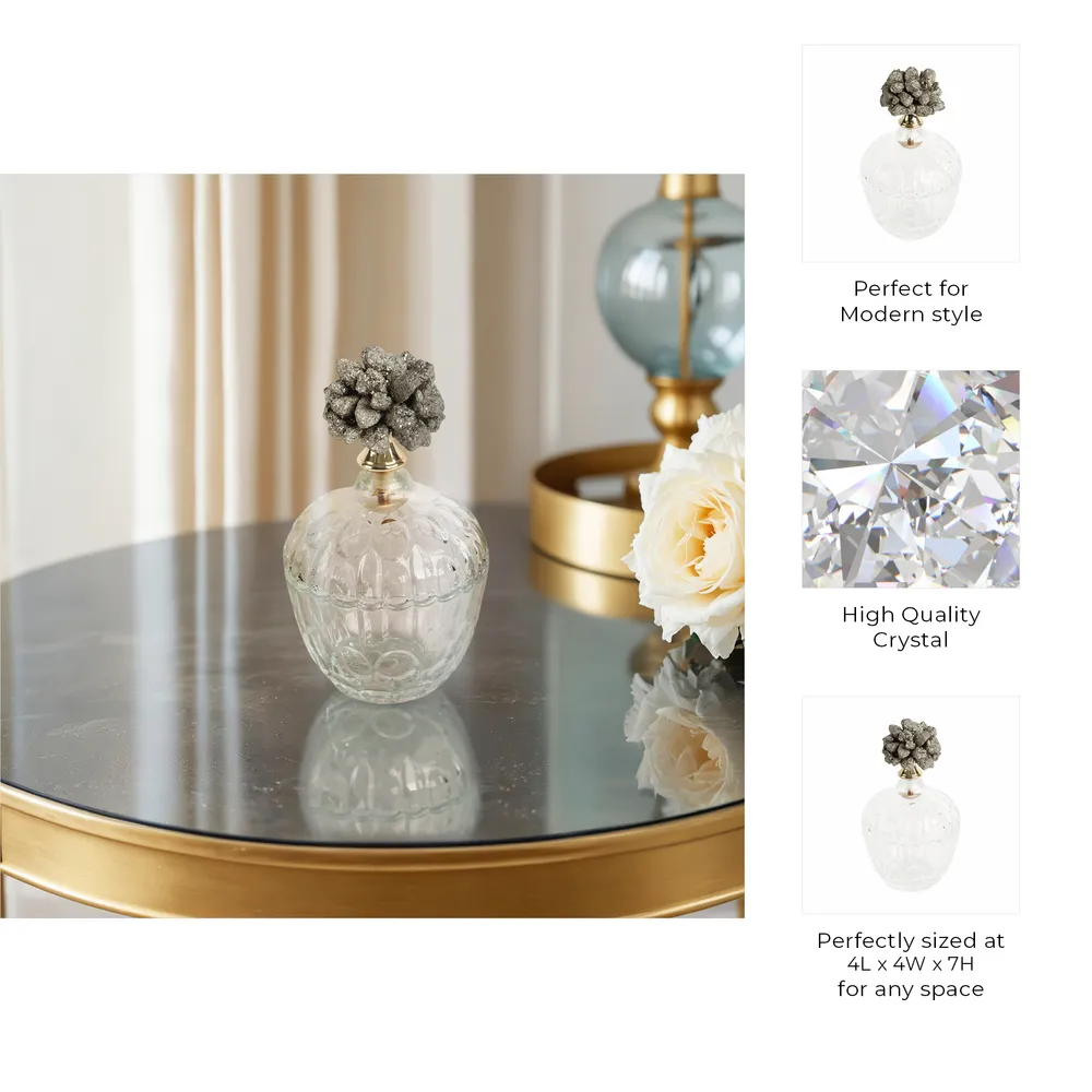 REXROSE CLEAR JAR 7 (IN)