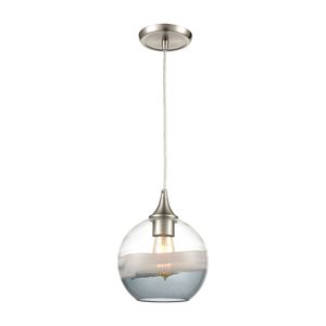 Sutter Creek 8'' Wide 1-Light Mini Pendant - Satin Nickel 1