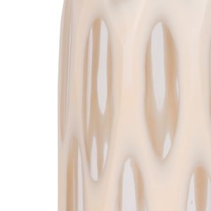 HATCHERHAVEN TAN GLASS VASE 15 (IN) 5