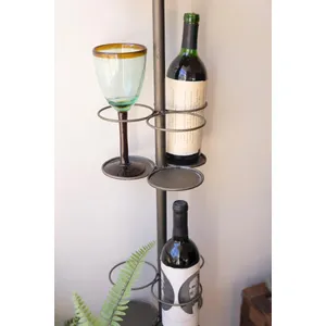 Metal Wall Wine Rack 2
