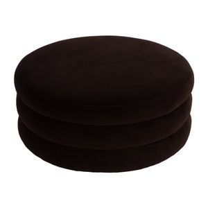 BLAKEGROVE BROWN OTTOMAN 17 (IN) 4