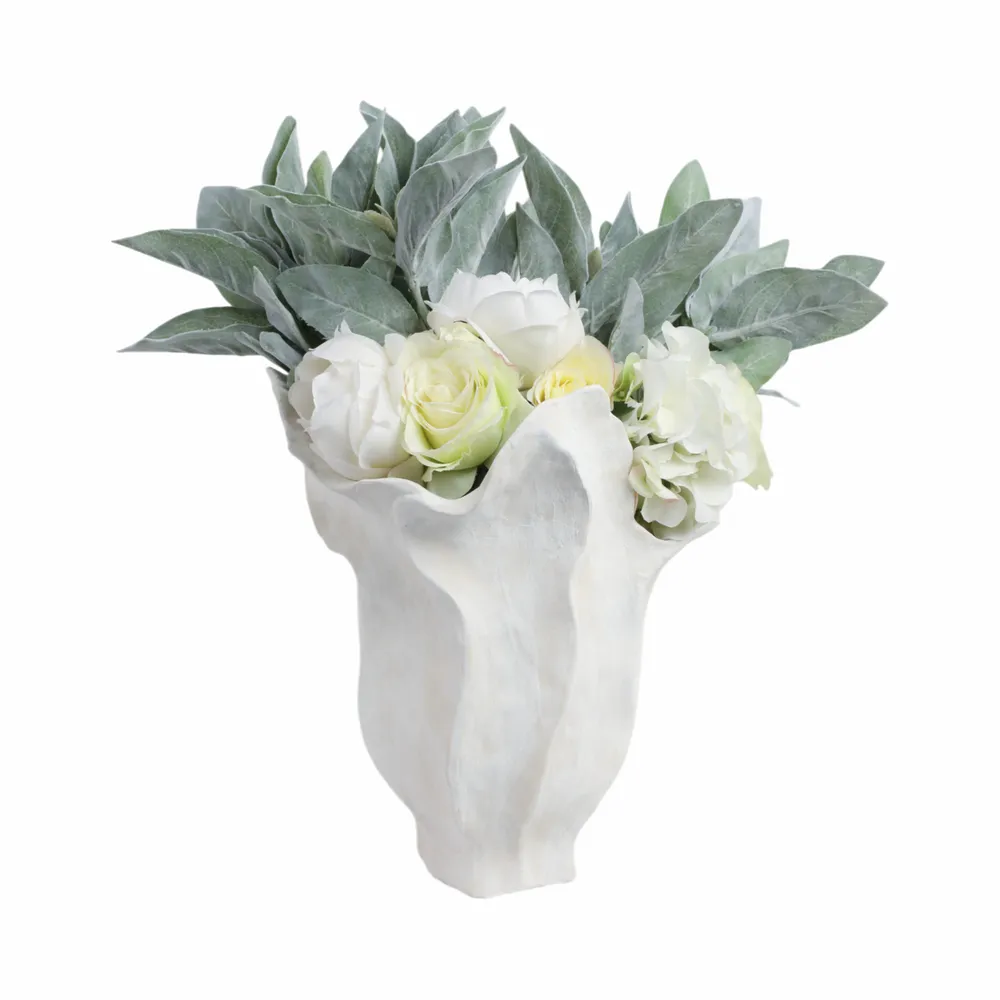GLASERVALE IVORY VASE 13 (IN)