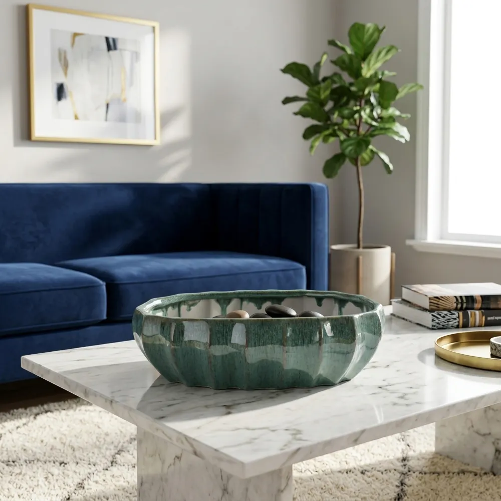 COLTONVIEW BLUE BOWL 4 (IN)