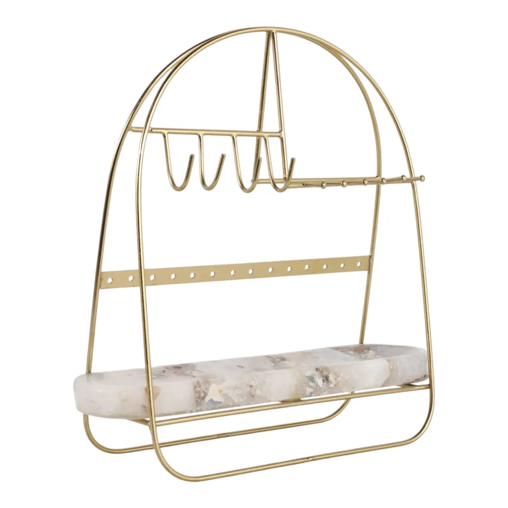 ELDONCREST GOLD JEWELRY STAND 13 (IN)