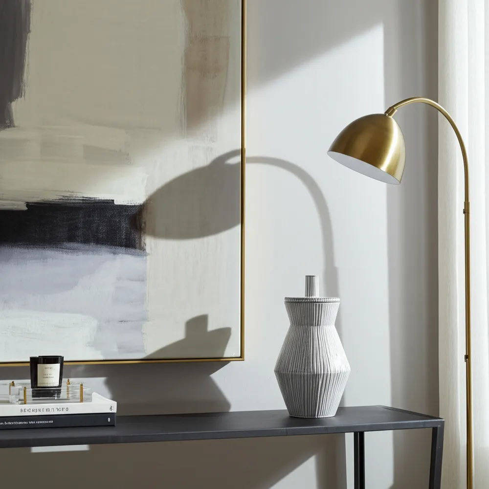 WRENTON WHITE VASE 15 (IN)