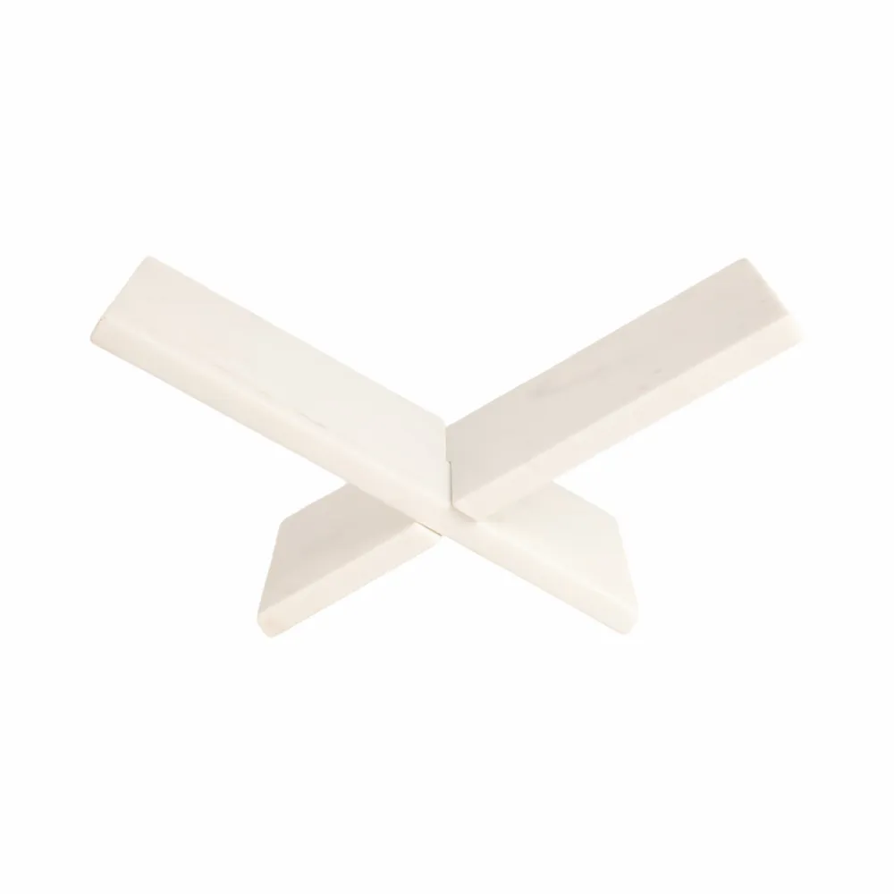 KEATONCREST WHITE BOOKSTAND 6 (IN)