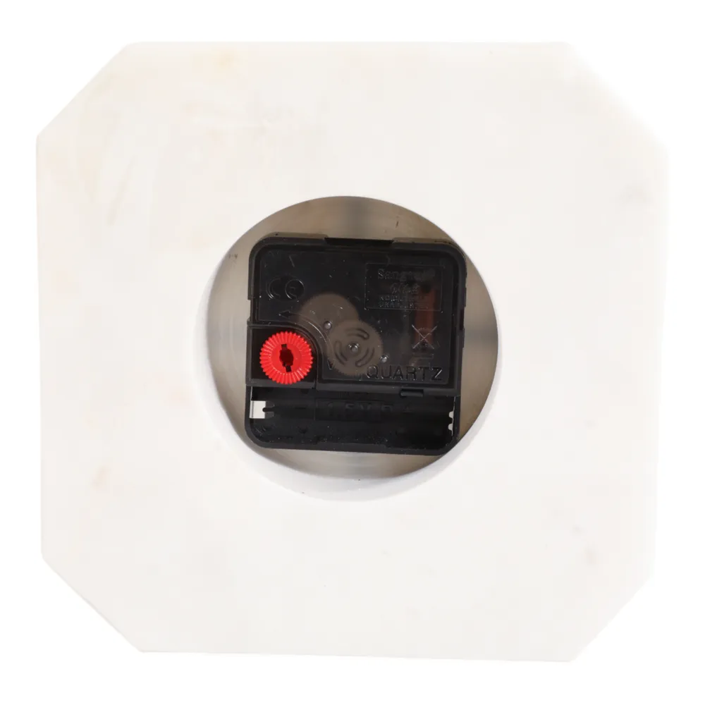 VALESTONE WHITE CLOCK 6 (IN)