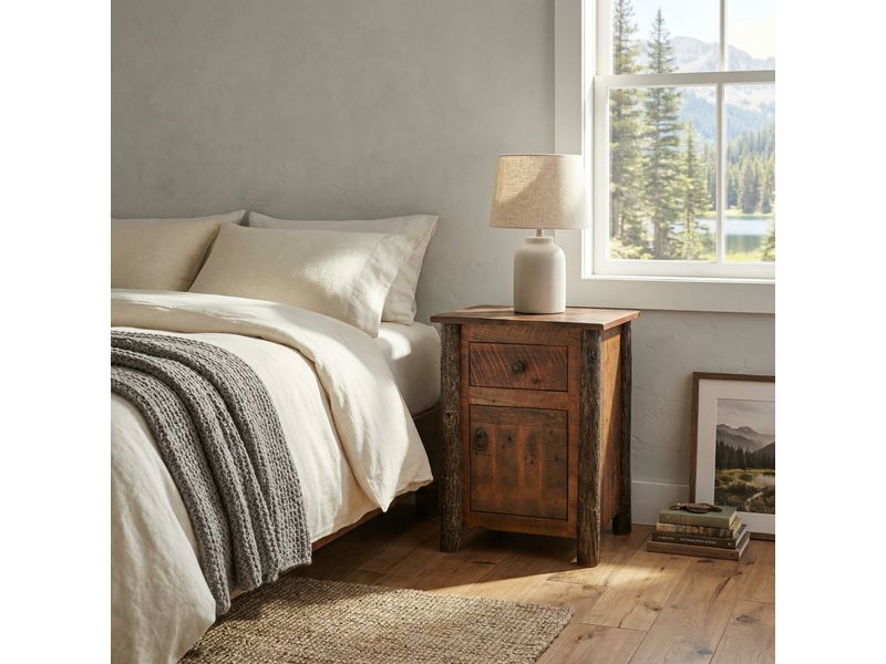 Appalachian Enclosed Nightstand 1