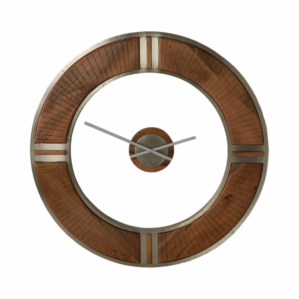CASPERWORTH BROWN WALL CLOCK 36 (IN)