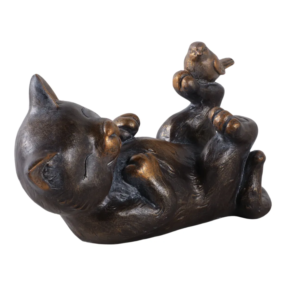 TROYVALE SILVER GARDEN STATUARY 9 (IN)