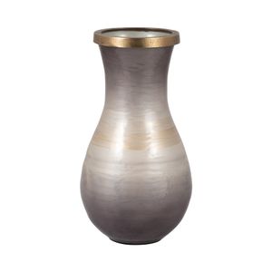 WOODSONBROOK BROWN GLASS VASE 13 (IN) 3