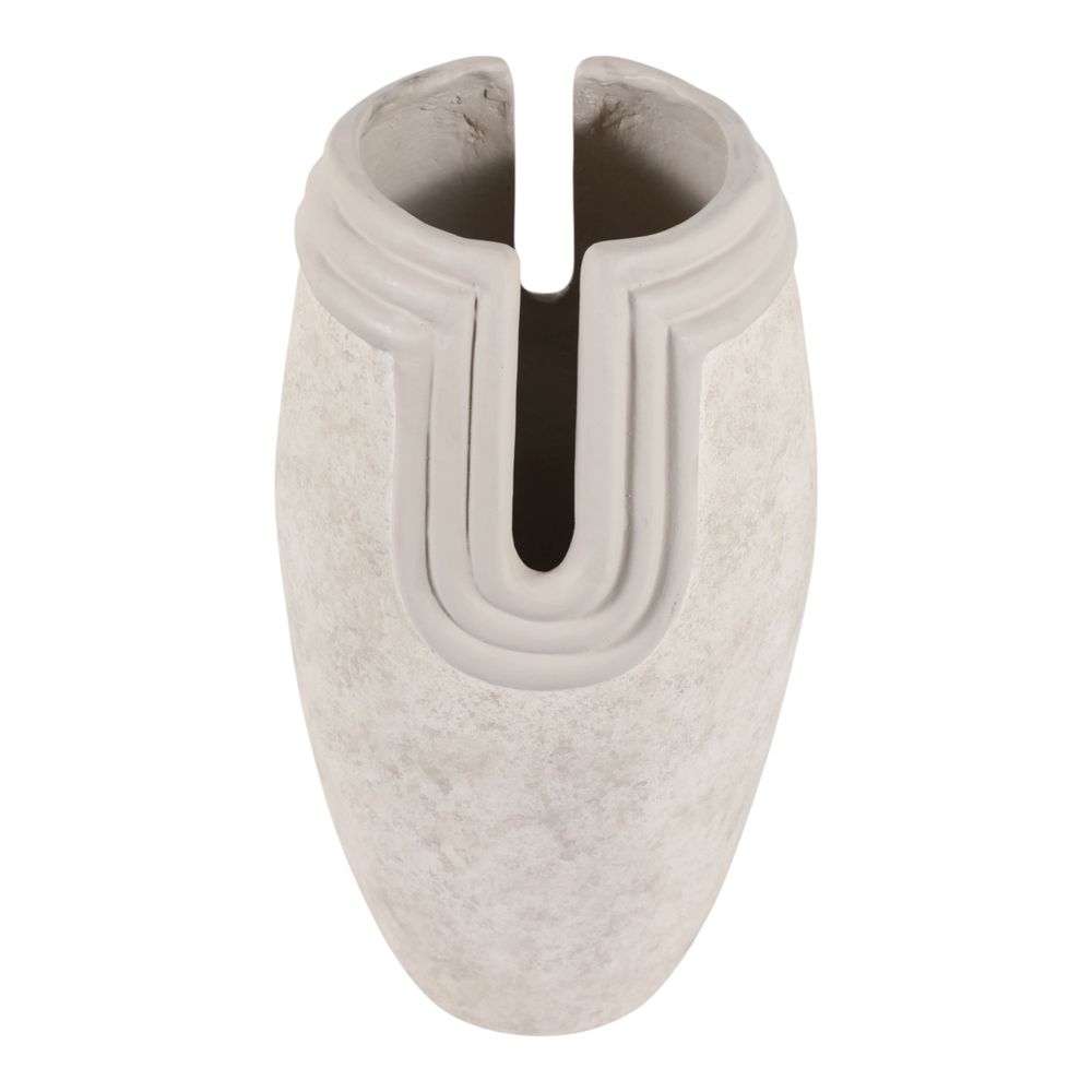 BLAKEWIND WHITE VASE 14 (IN)