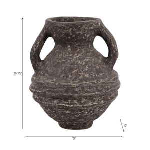 FERRIS BROWN VASE 16 (IN) 10