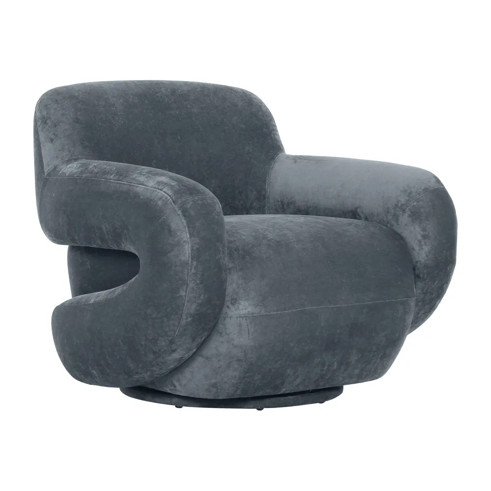 Boble Swivel Chair Storm Gray
