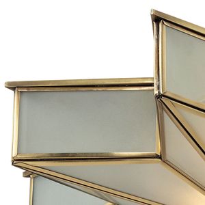 Decostar 21'' Wide 3-Light Flush Mount - Brushed Brass 2