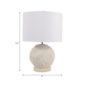 RAMONAPARK IVORY LAMP 22 (IN) 9