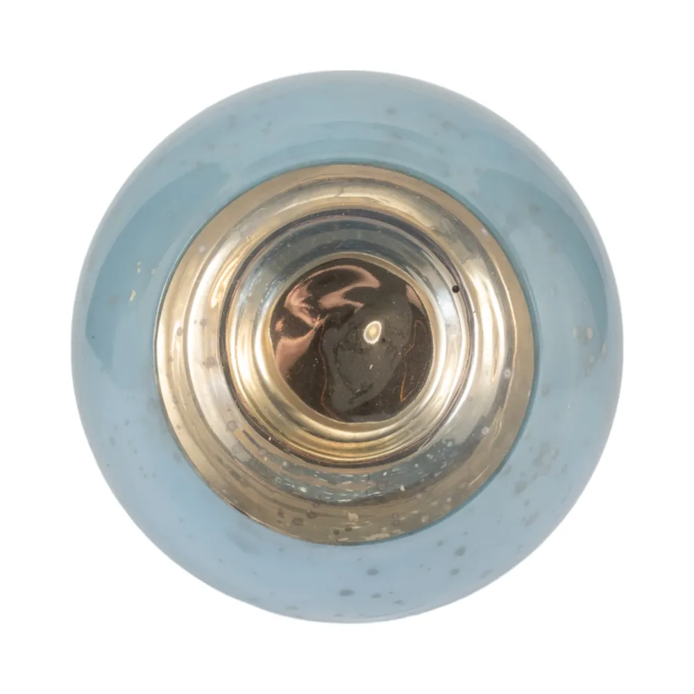 BRAEHAM BLUE CANDLE HOLDER 15 (IN)