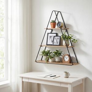 WESTONMOOR BROWN WALL SHELF 26 (IN) 2