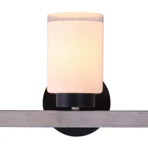 Briggs 24'' Wide 3-Light Vanity Light - Black 4
