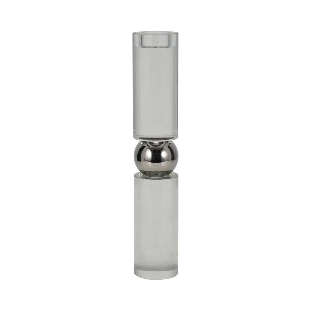 VERAFORD CLEAR CANDLESTICK 15 (IN)