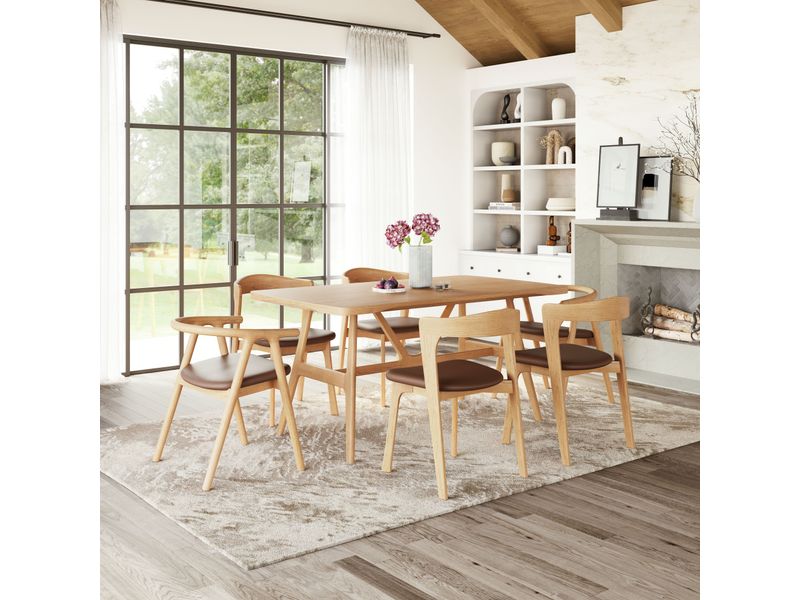 Rovina Dining Table Natural 9