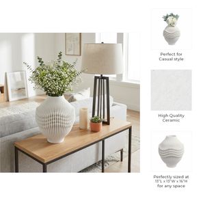 MURRAYHOLM IVORY VASE 16 (IN) 10