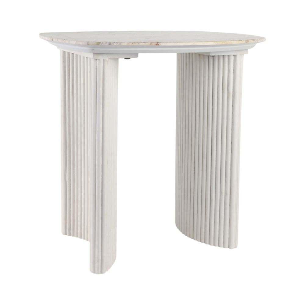 BERGENWELL IVORY TABLE 24 (IN)