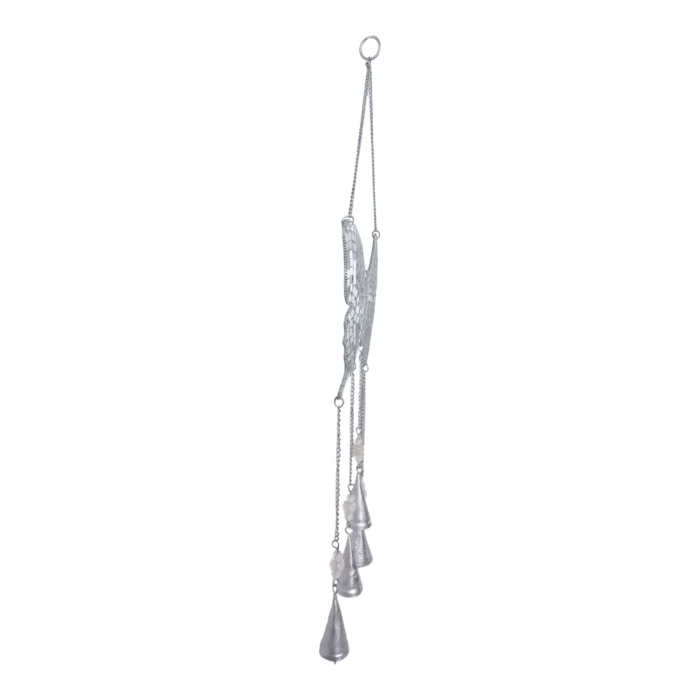 NOVASIDE SILVER WIND CHIME 27 (IN)