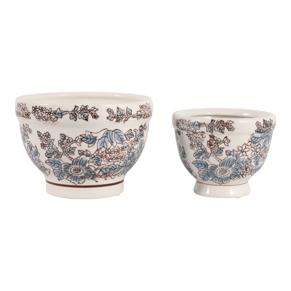BONDVIEW SET OF 2 BLUE PLANTER 5 (IN)