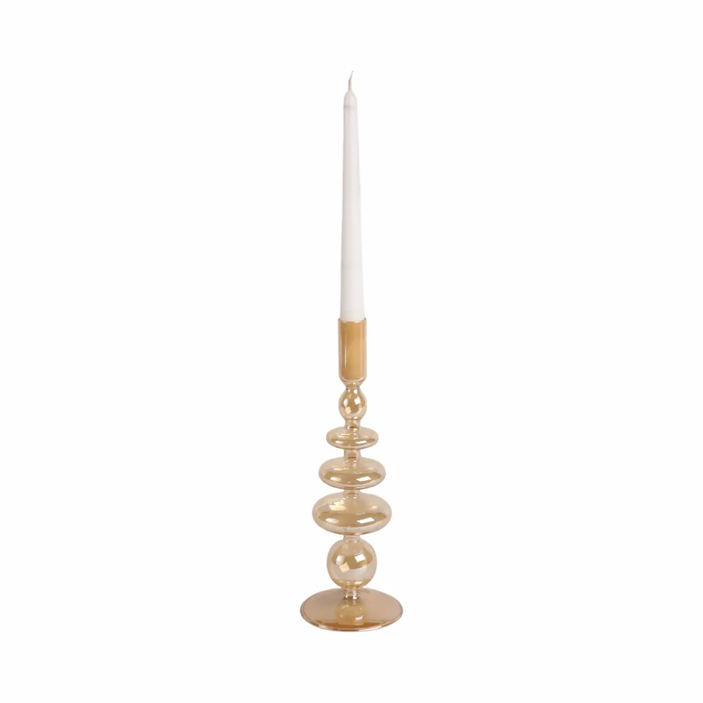 ELLENLAND GOLD CANDLE HOLDER 11 (IN)