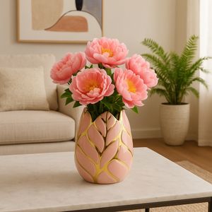 COLEHAM PINK VASE 8 (IN) 2