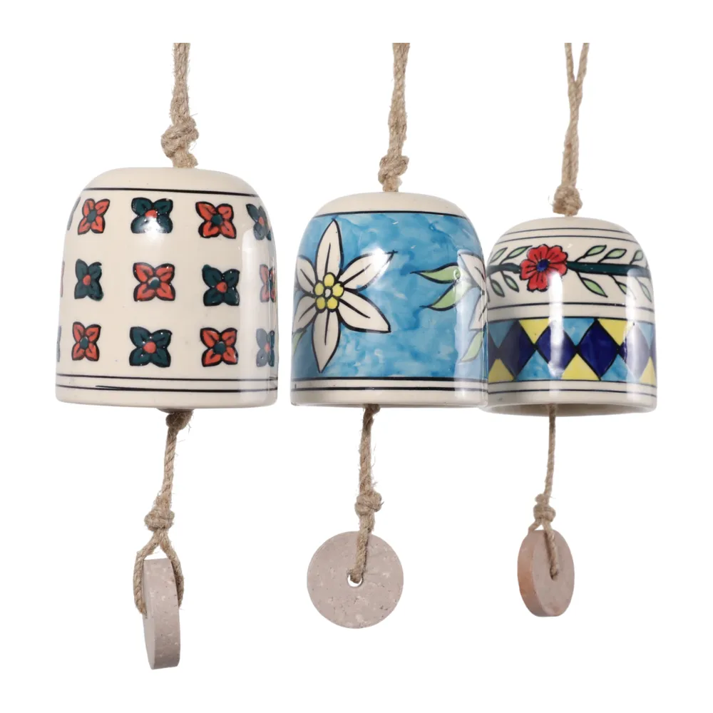LENNONWIND SET OF 3 IVORY BELL 12 (IN)