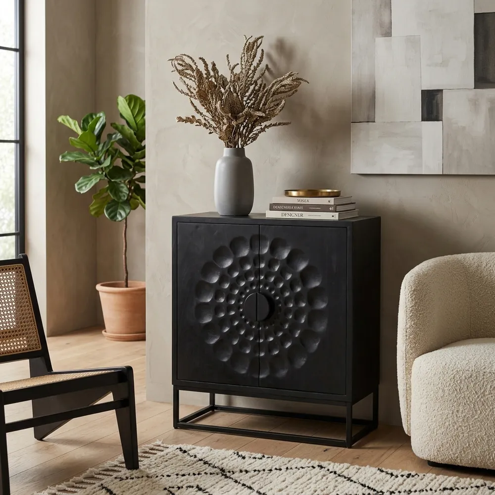 SYLVANSHAW BLACK CABINET 36 (IN)
