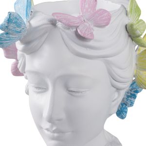 CORWINWELL WHITE PLANTER 11 (IN) 5