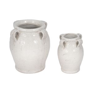 COHENWAY WHITE VASE 10 (IN) 8