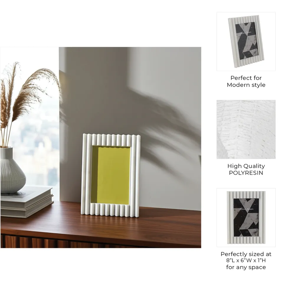 NILESTONE WHITE FRAME 8 (IN)