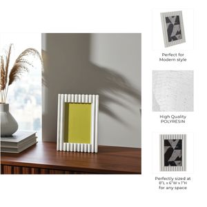 NILESTONE WHITE FRAME 8 (IN) 9