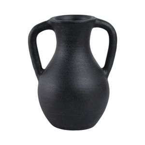 SHERMANCLIFF BLACK VASE 12 (IN) 4