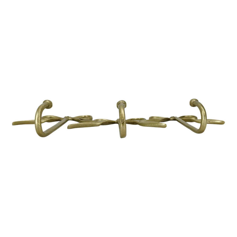 DUNLAP GOLD WALL SHELF 8 (IN)