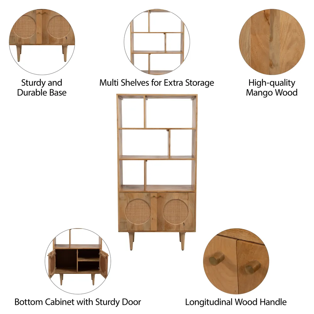 DUNBARLEY BROWN CABINET 63 (IN)