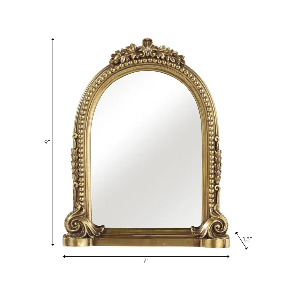 RUSHMOOR GOLD DECOR 9 (IN)