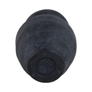 TILTONBEACH BLACK VASE 12 (IN) 8