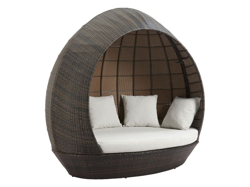 Marisol Beach Daybed Brown & Beige 7