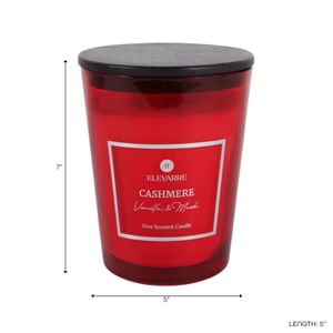 ROWANSTONE CASHMERE VANILLA & MUSK CANDLE 7 (IN) 10