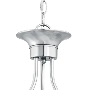Tahoe 19'' Wide 3-Light Chandelier - Brushed Nickel 2