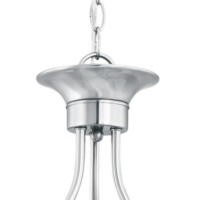 Tahoe 19'' Wide 3-Light Chandelier - Brushed Nickel