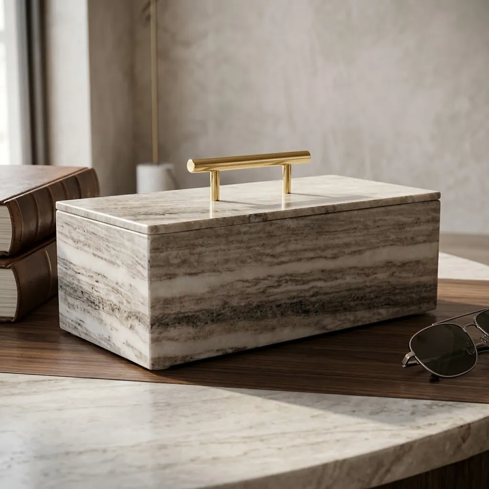 GLOVERGATE IVORY BOX 8 (IN)